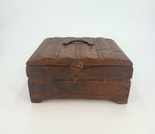 Indian hand carved box